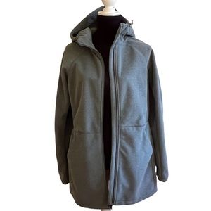 Duluth Trading Shoreline Fleece Jacket Gray M